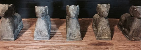 Декоративные статуи из камня