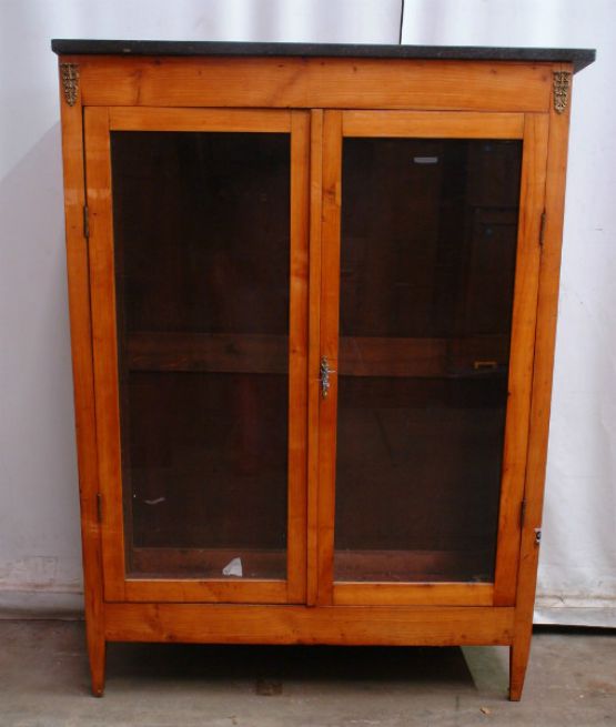 Книжный шкаф из дерева вишни, Людовик XVI