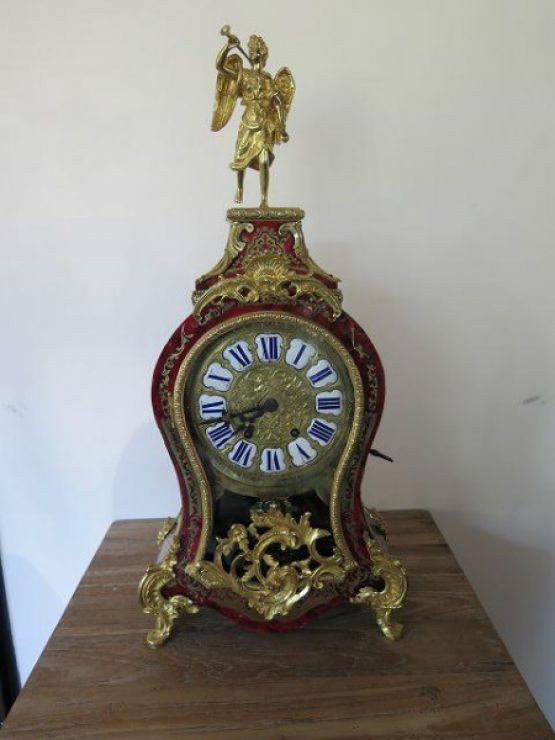 Настольные часы в стиле Буль, 61 см, 1850 г.