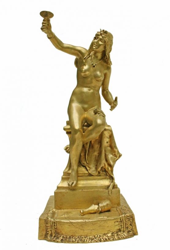 Статуэтка богини Гебы. Quenard, начало XX в. 