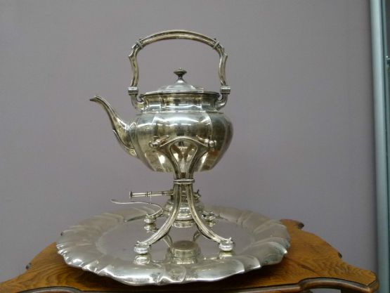 Немецкий серебряный чайник Keyser