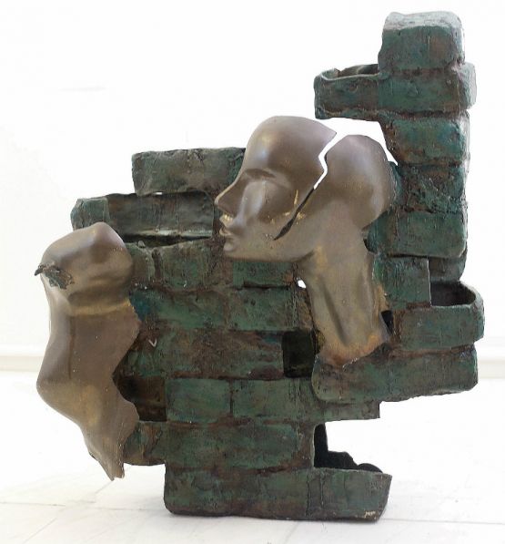 Скульптура из бронзы, 1987 г.