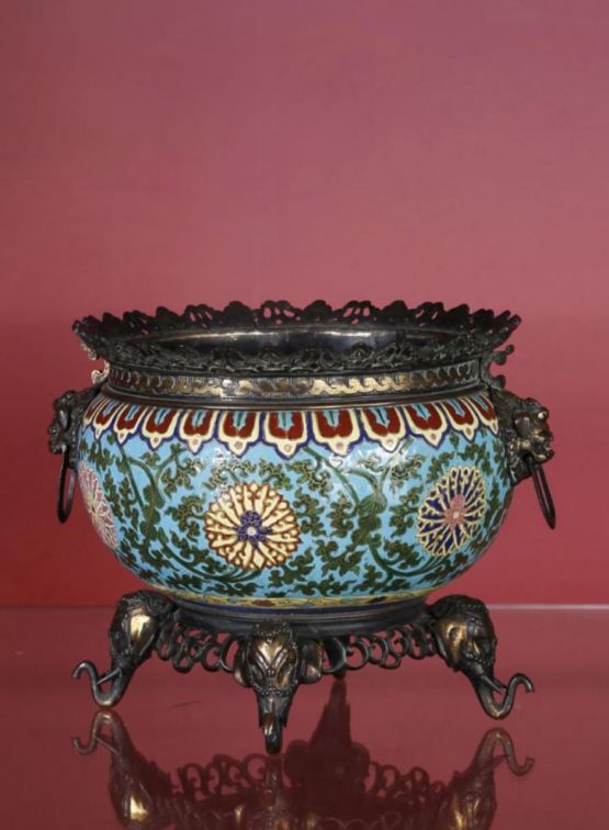 Чаша в китайском стиле, 1867-1885 гг. 