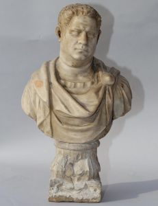 Мраморный бюст римского императора. Италия, XVIII 