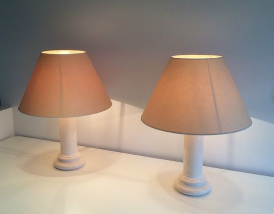 Две лампы из керамики, около 1970