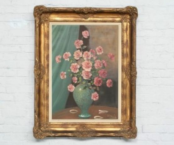 Картина. Бельгия. Холст, 1940