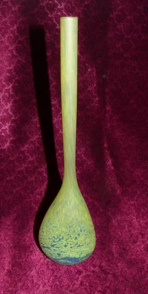Зеленая ваза Berluze, Delattre, 1920-е гг.