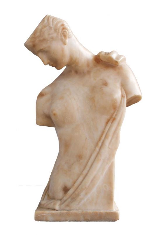 Мраморная статуя 'Психея из Капуи',  ХХ в. 