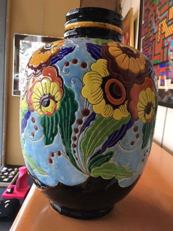 Керамическая ваза, 35 см