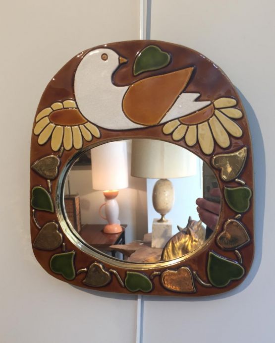Керамическое зеркало, 1970-ые гг.