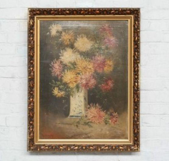 Картина с подписью автора. Бельгия. Холст. 1940 г.