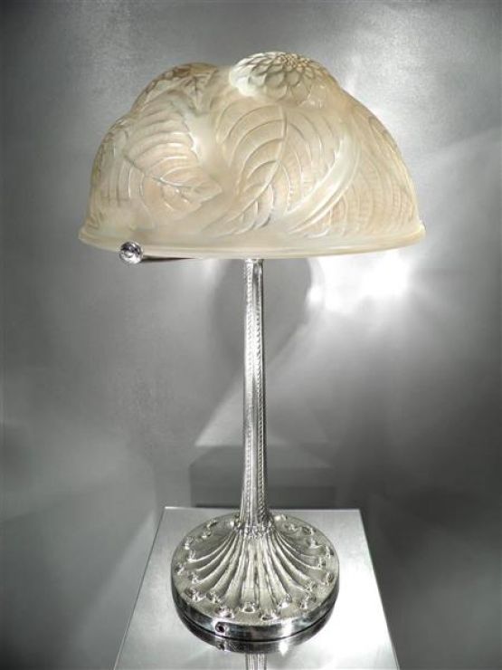 Настольная лампа. Rene Lalique, 1925 г. 