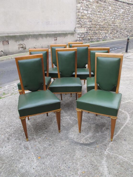 Набор из восьми стульев, 1940-ые гг. 