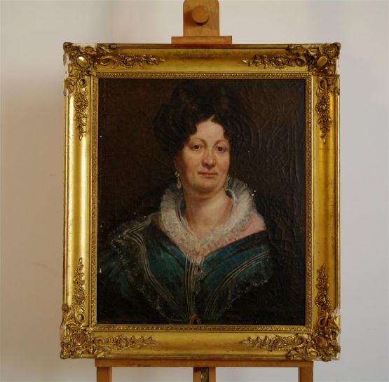 Портрет женщины. Франция, около 1800 г.