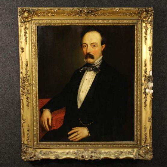 'Портрет мужчины', Франция, XIX в.