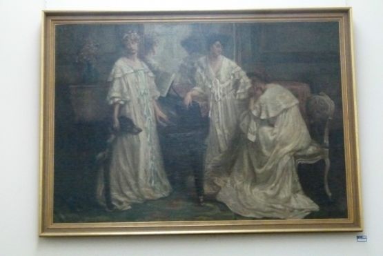 Картина Е. Клаэса, 1907 г.