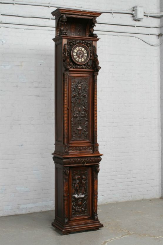 Напольные часы в стиле Ренессанса, 262 см